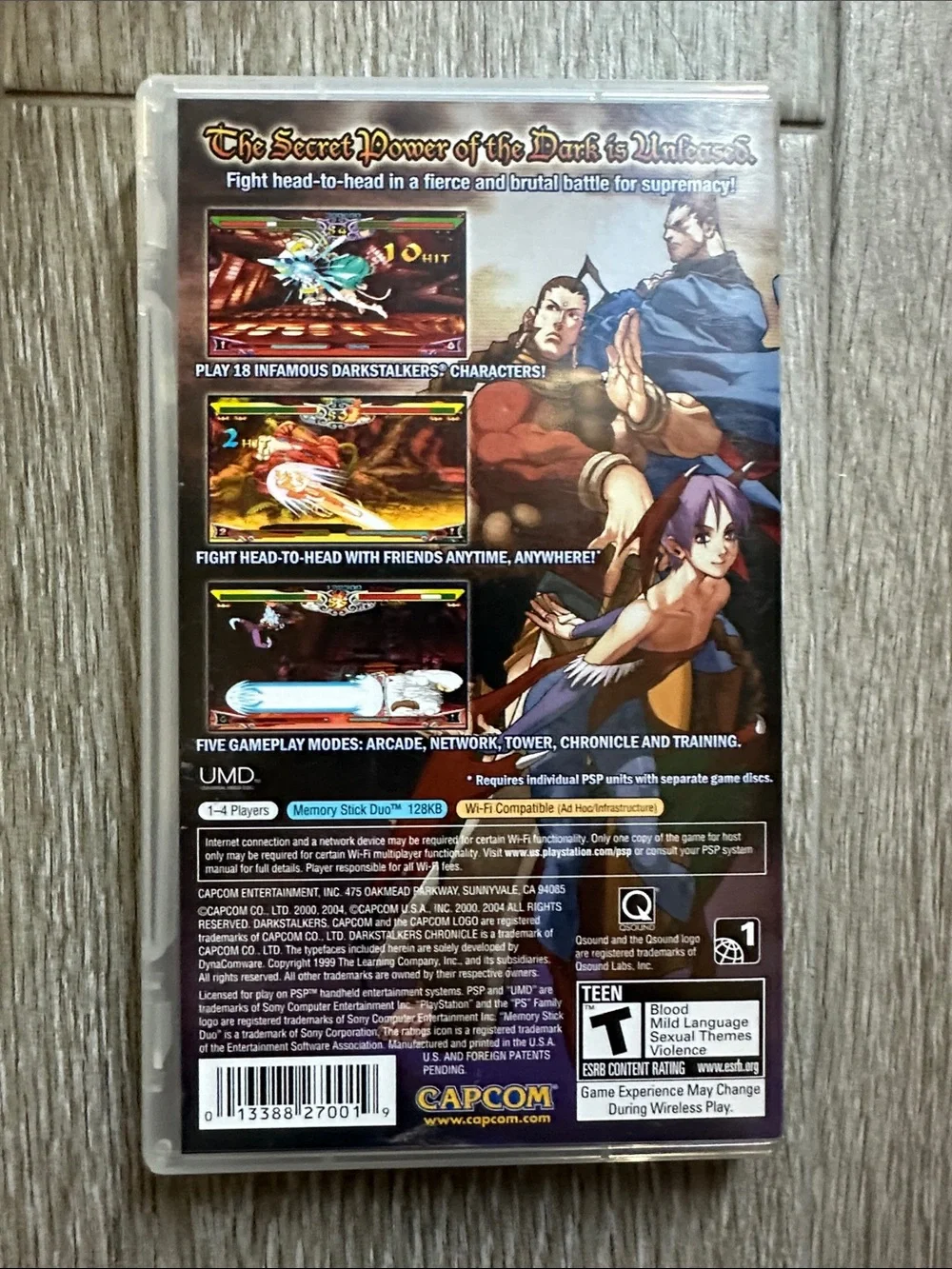 Darkstalkers Chronicle: The Chaos Tower - PSP (Black)